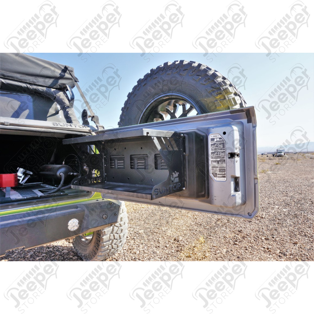 Kit étagères pour ridelle de coffre - Jeep Wrangler JL (2 ou 4 portes) - SUTM02