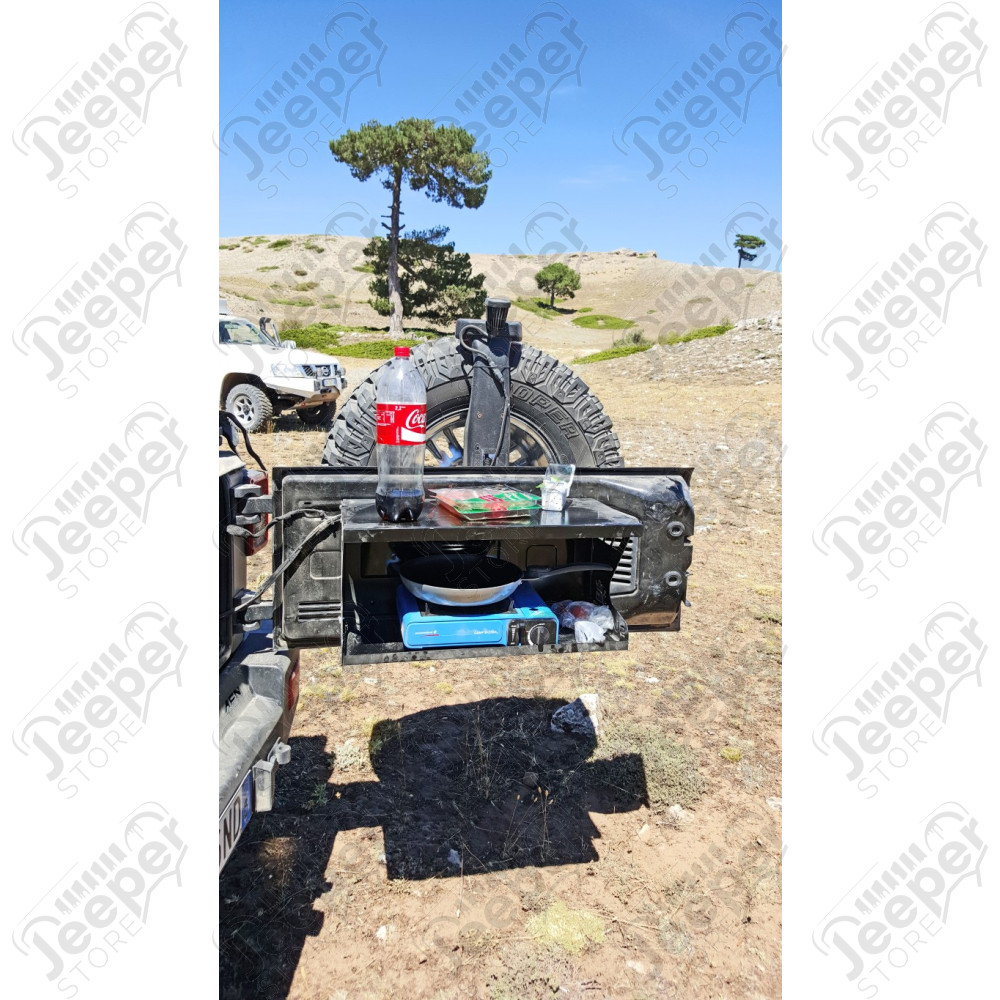 Kit étagères pour ridelle de coffre - Jeep Wrangler JL (2 ou 4 portes) - SUTM02