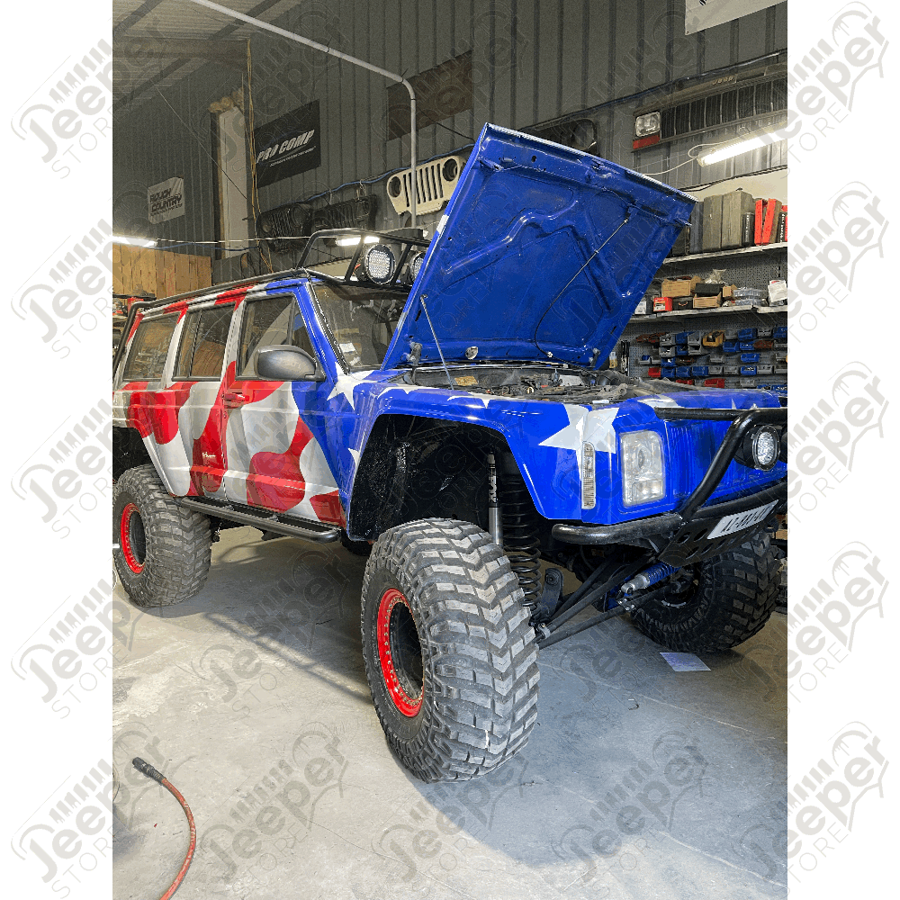 Peinture personnalisée "Drapeau Américain USA" sur Jeep Cherokee XJ, Grand Cherokee ZJ, ZG