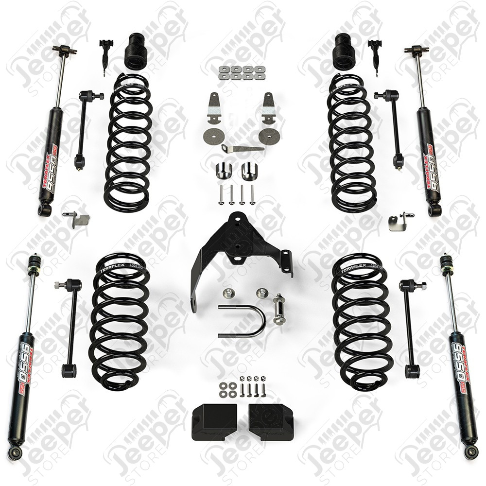 Kit réhausse +3" (+7.62 cm) Teraflex VSS 9550 - Jeep Wrangler JK - 1251200