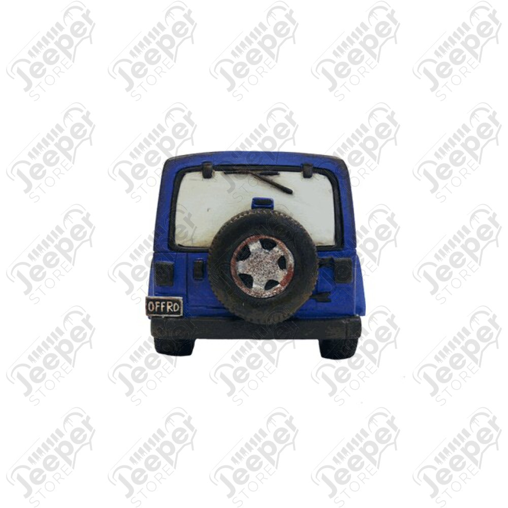 Tirelire Jeep (en résine) 