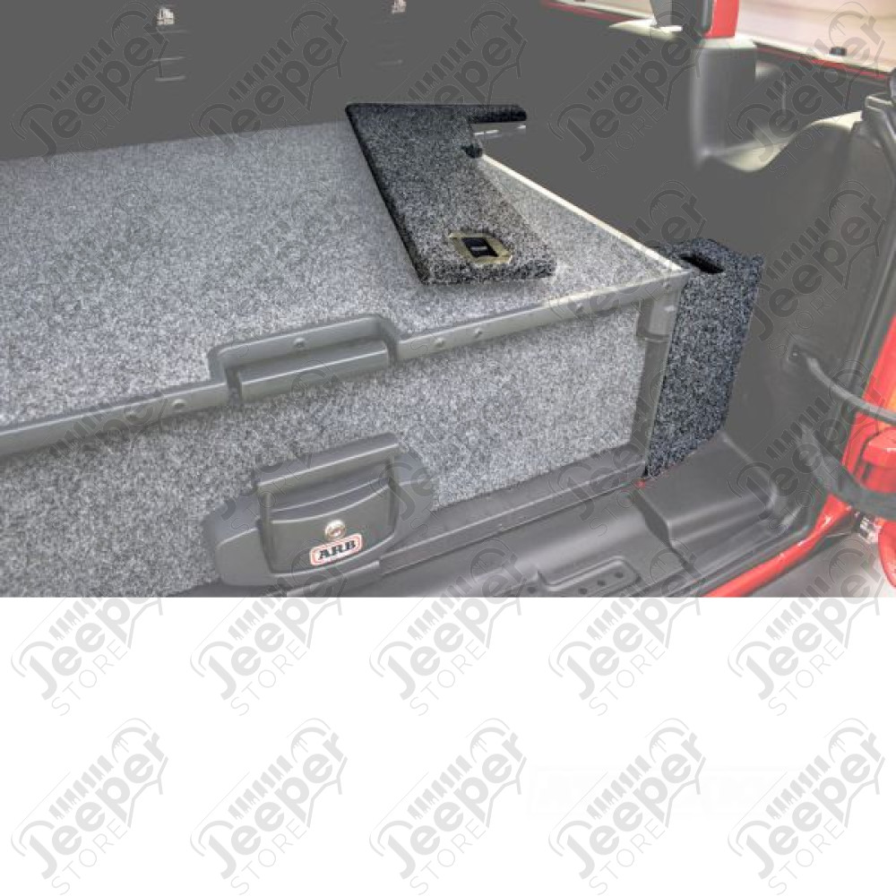 Tiroir de rangement de coffre ARB 845x790mm pour Jeep Wrangler JK Unlimited, JL Unlimited (4portes) - JL4DFKIK