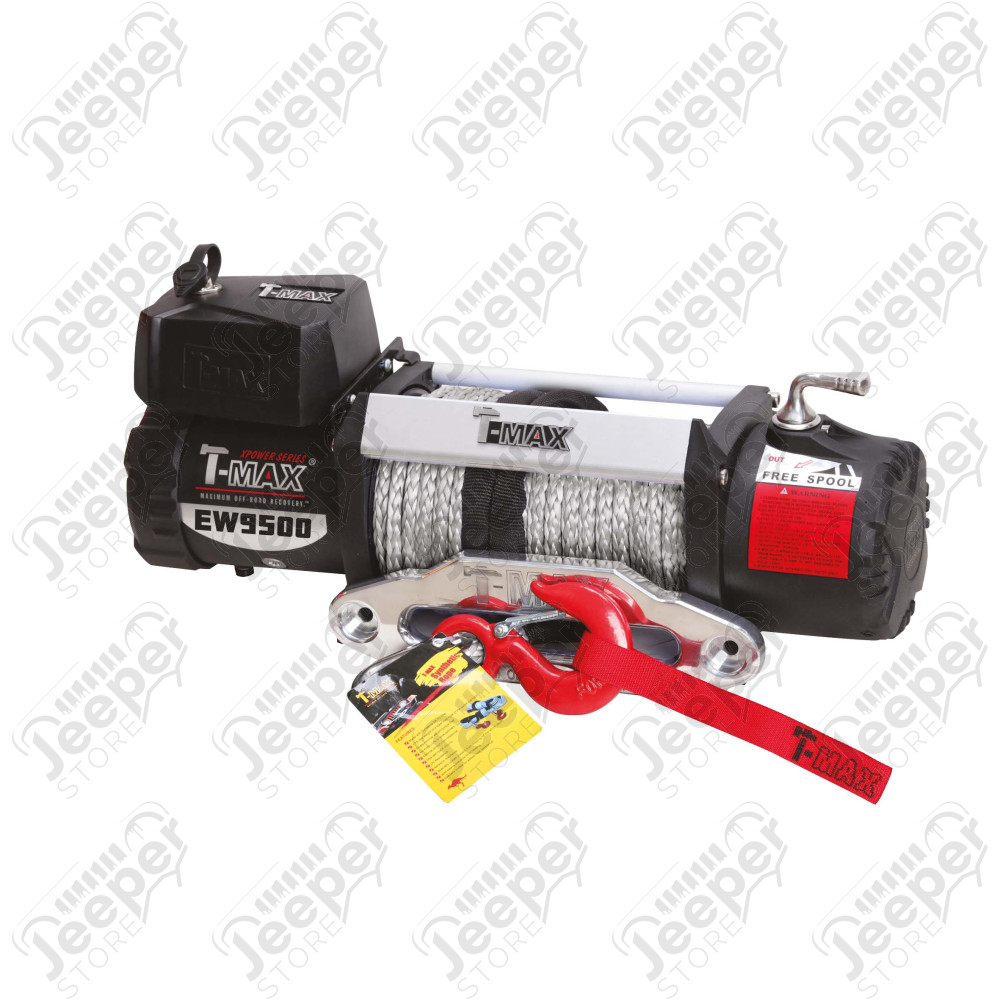 Treuil T-Max XP 9500S (4305 kg) avec corde et commande avec fils - TM9229113