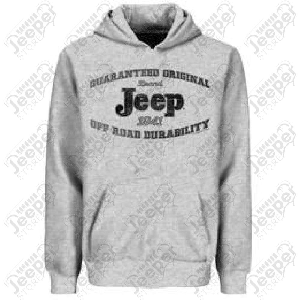 Sweatshirt Jeep "Guaranteed original", gris, taille 