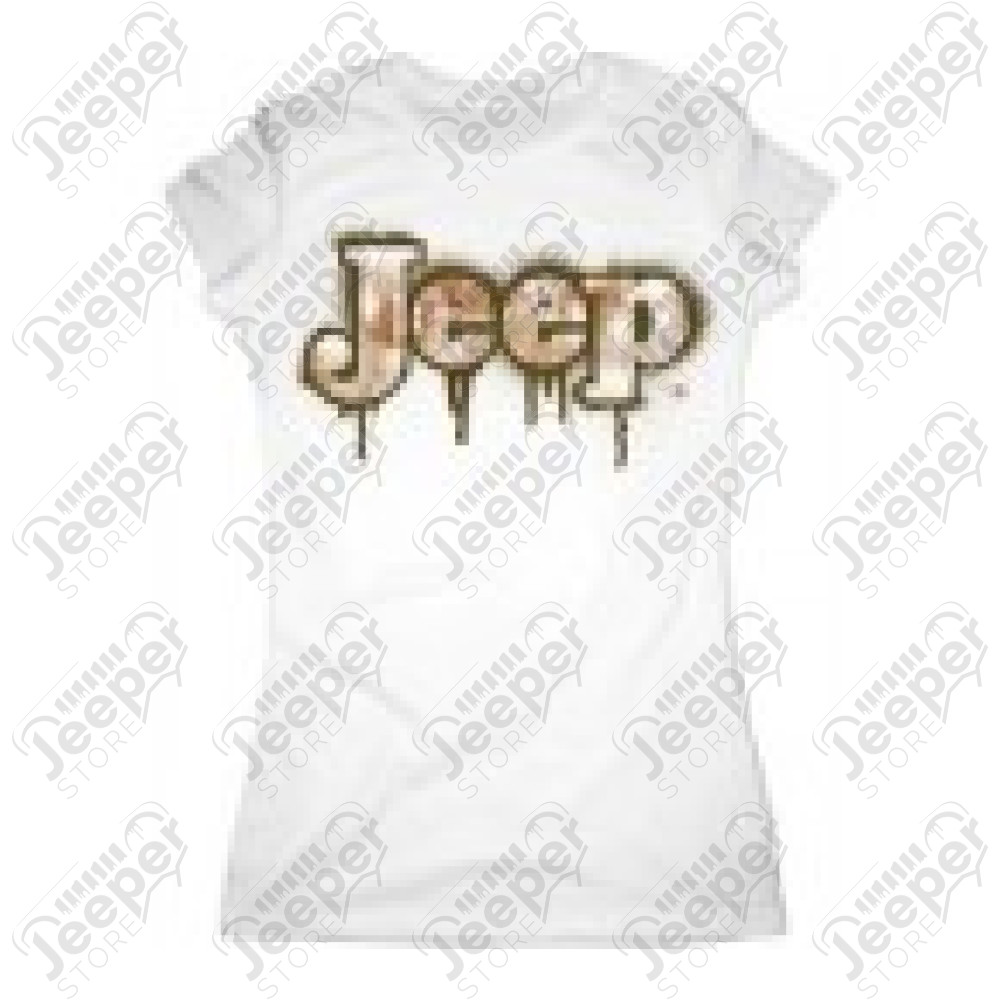 Tee-shirt femme "Muddy Spraypainted" taille S