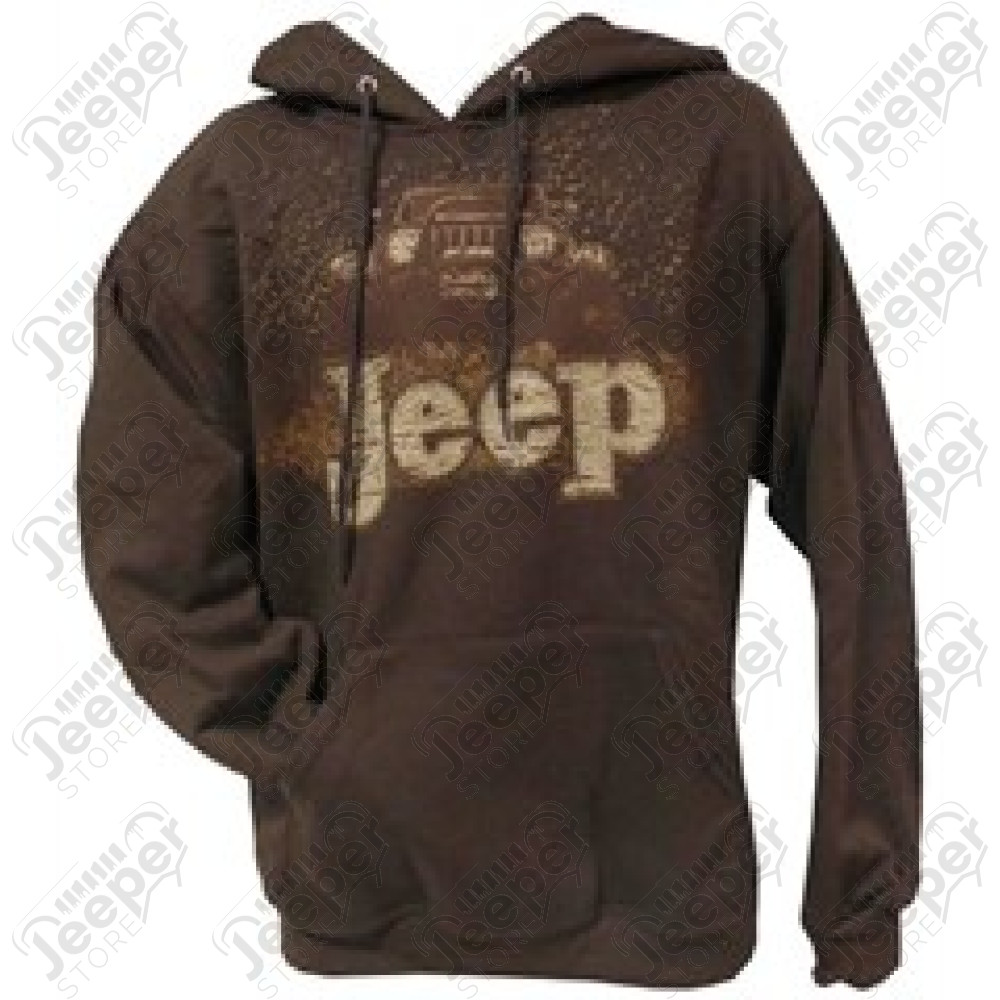 Sweatshirt Jeep "Mudbogging Jeep" taille M