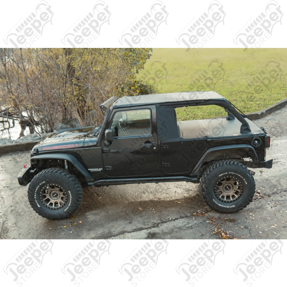 Bâche TRUCKTOP - Kit SUNTOP - Couleur : Black Diamond - Wrangler JK 2 et 4 portes - JKTUKBK / JKTKBK4 / ST-JKTKBK4