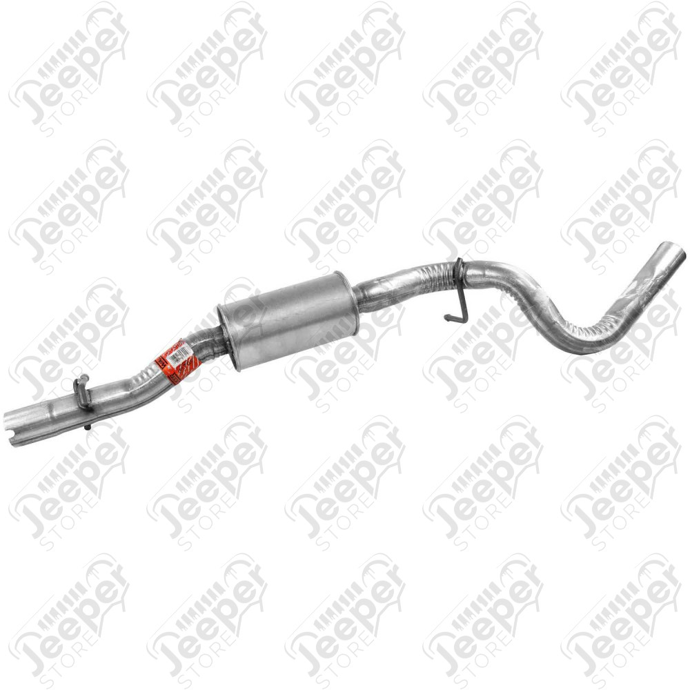 Tube avec silencieux intermédiaire moteur 3.6L V6 - Jeep Wrangler JK (2 portes)