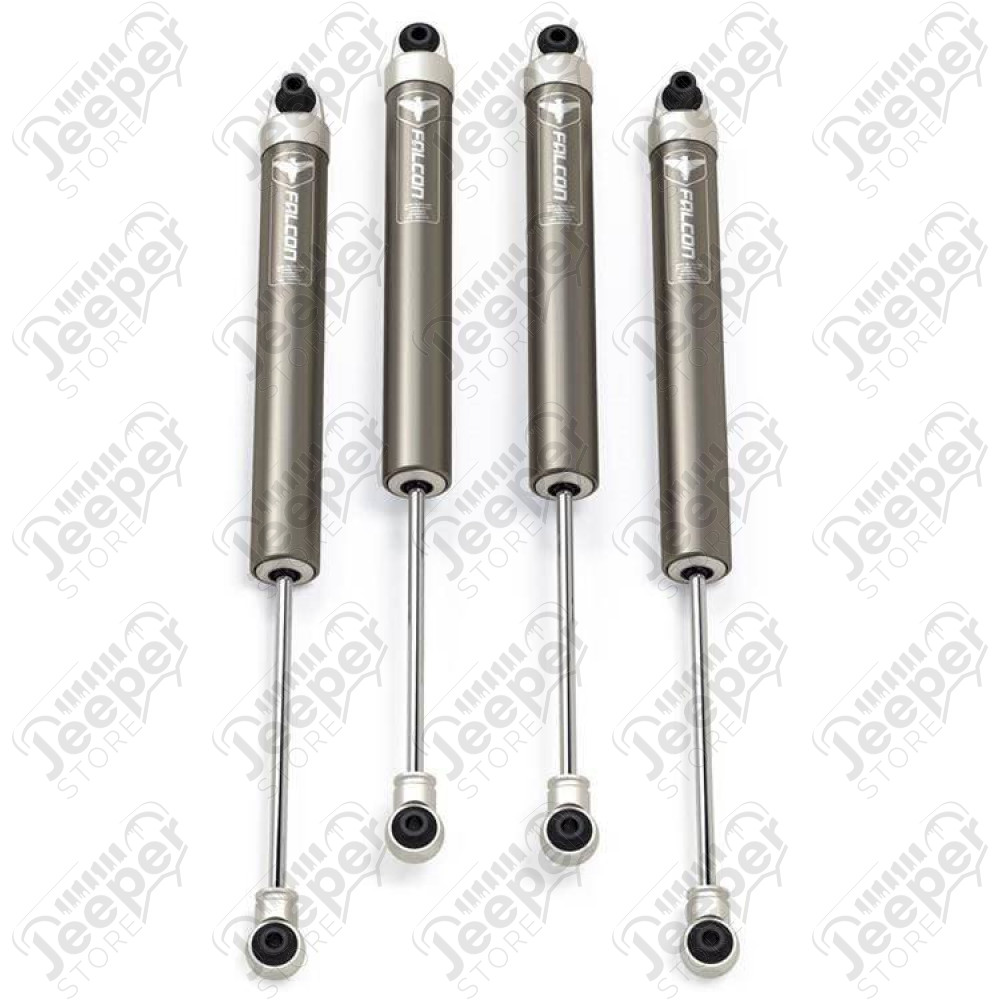 Kit de 4 amortisseurs Teraflex Falcon Serie 1.1 monotube (2 à 3.5" de réhausse) - Jeep Wrangler JL (2 ou 4 portes) - 11-01-18-400-200