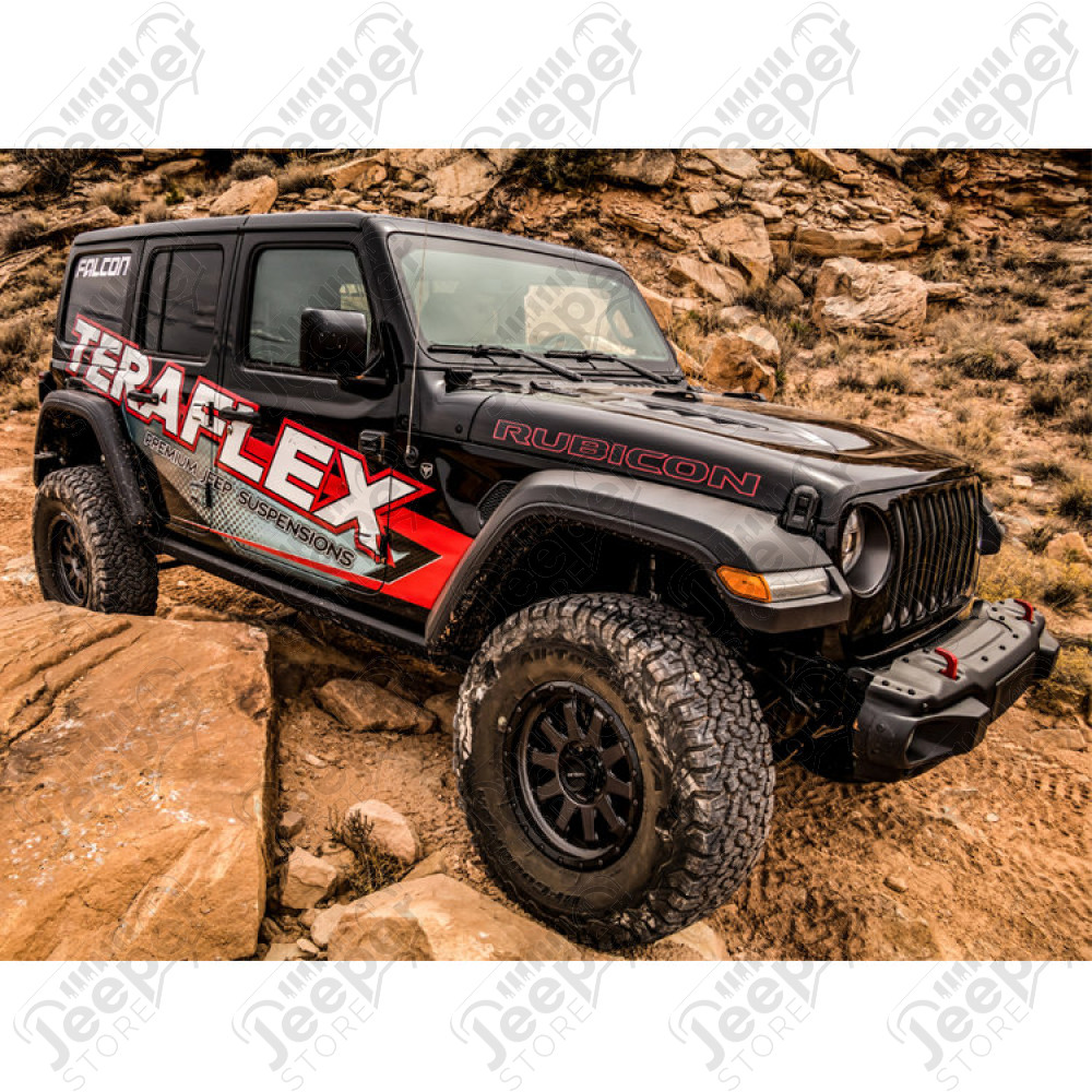 Kit réhausse +2.5" (+6.35cm) Teraflex sans amortisseur - Jeep Wrangler JL Unlimited (4 portes) - 1354200
