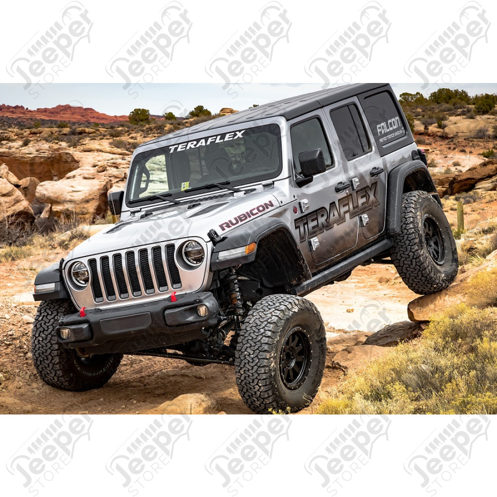 Kit réhausse +2.5" (+6.35cm) Teraflex Sport ST2 avec amortisseurs Falcon SP2 3.1 - Jeep Wrangler JL Unlimited (4 portes)