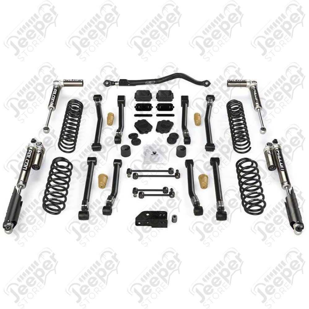 Kit réhausse +2.5" (+6.35cm) Teraflex Sport CT2 avec amortisseurs Falcon SP2 3.1 - Jeep Wrangler JL Unlimited (4 portes) - 1522031