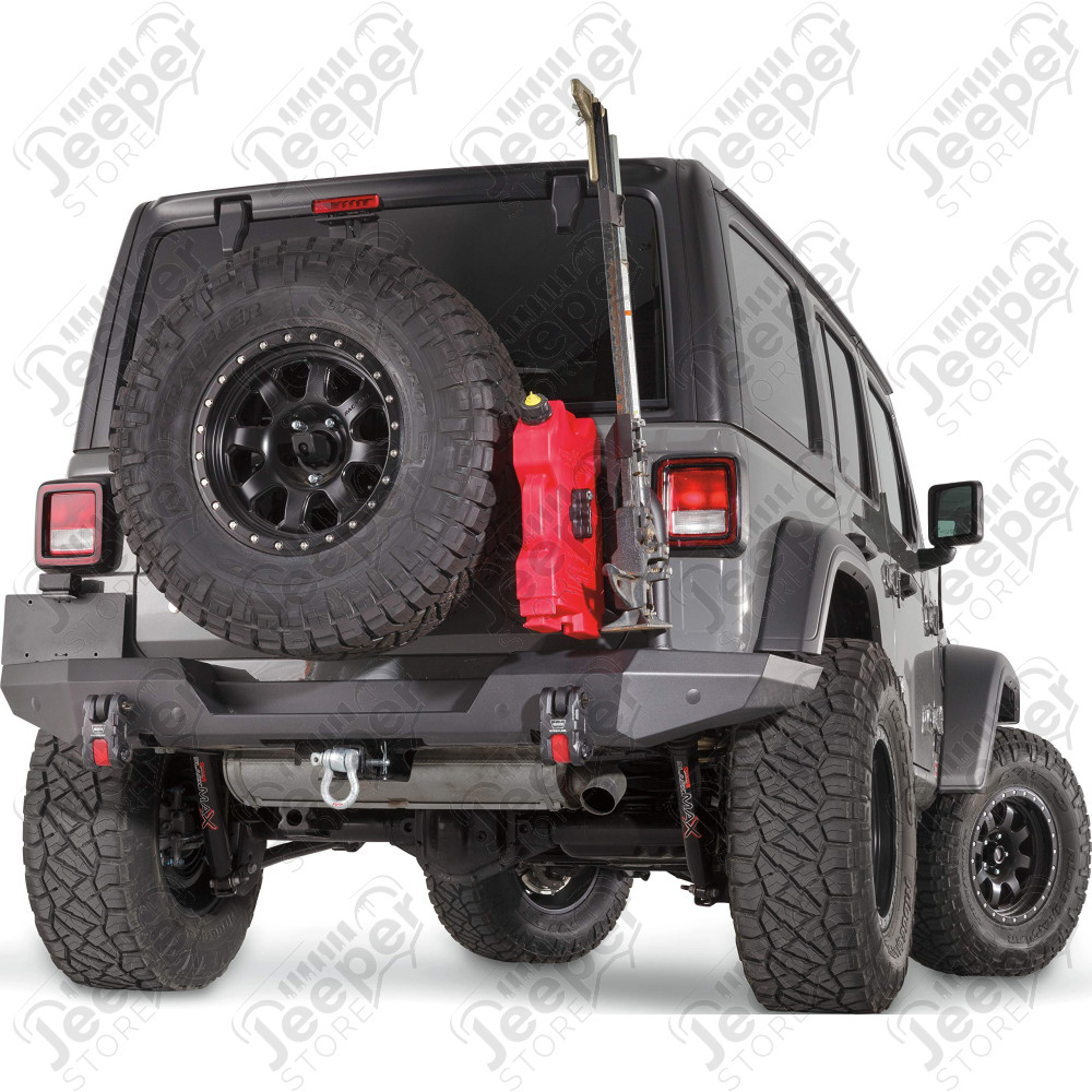 Support de roue de secours pour pare chocs arrière WARN Elite - Jeep Wrangler JL - W102255