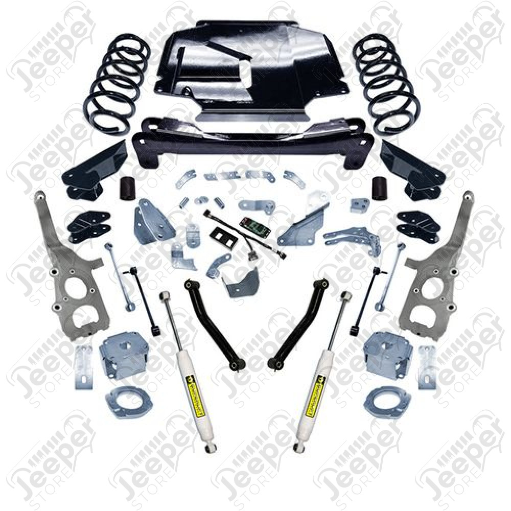 Kit réhausse de suspension +4" (+10cm) pour Jeep Grand Cherokee WH, WK et Commander XH, XK