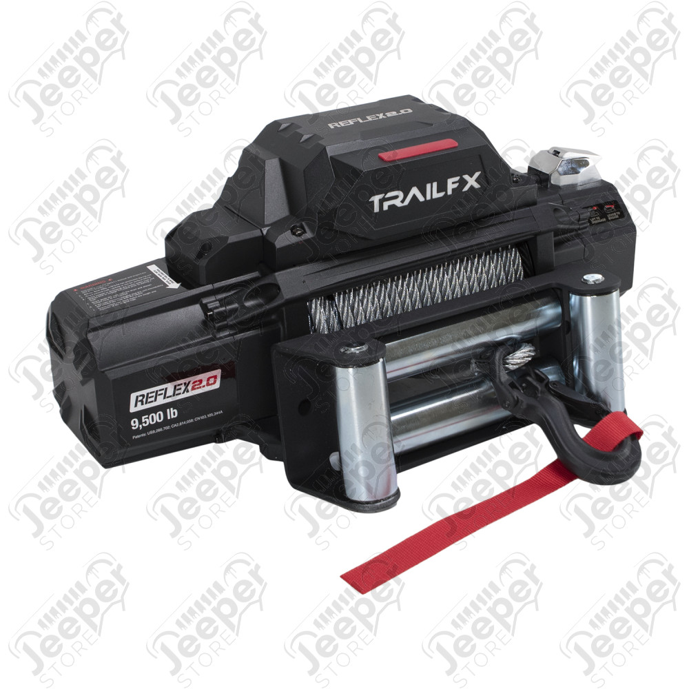 WR295B Treuil 9.500lbs (4300kg) TrailFX 2.0 avec cable acier (vendu complet)