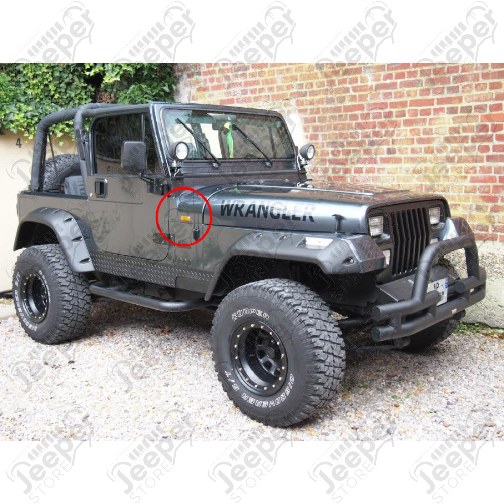 Feu clignotant latéral (sur l'aile pour modèle Europe) Jeep Wrangler YJ