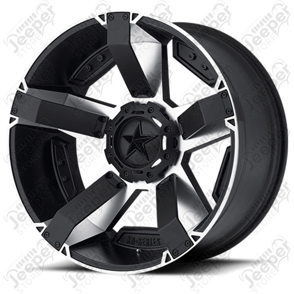 Jante aluminium KMC XD811 Machined 8x17 / 5x127 / ET: +10 - XD81178050510 - Jante Alu 17 pouces