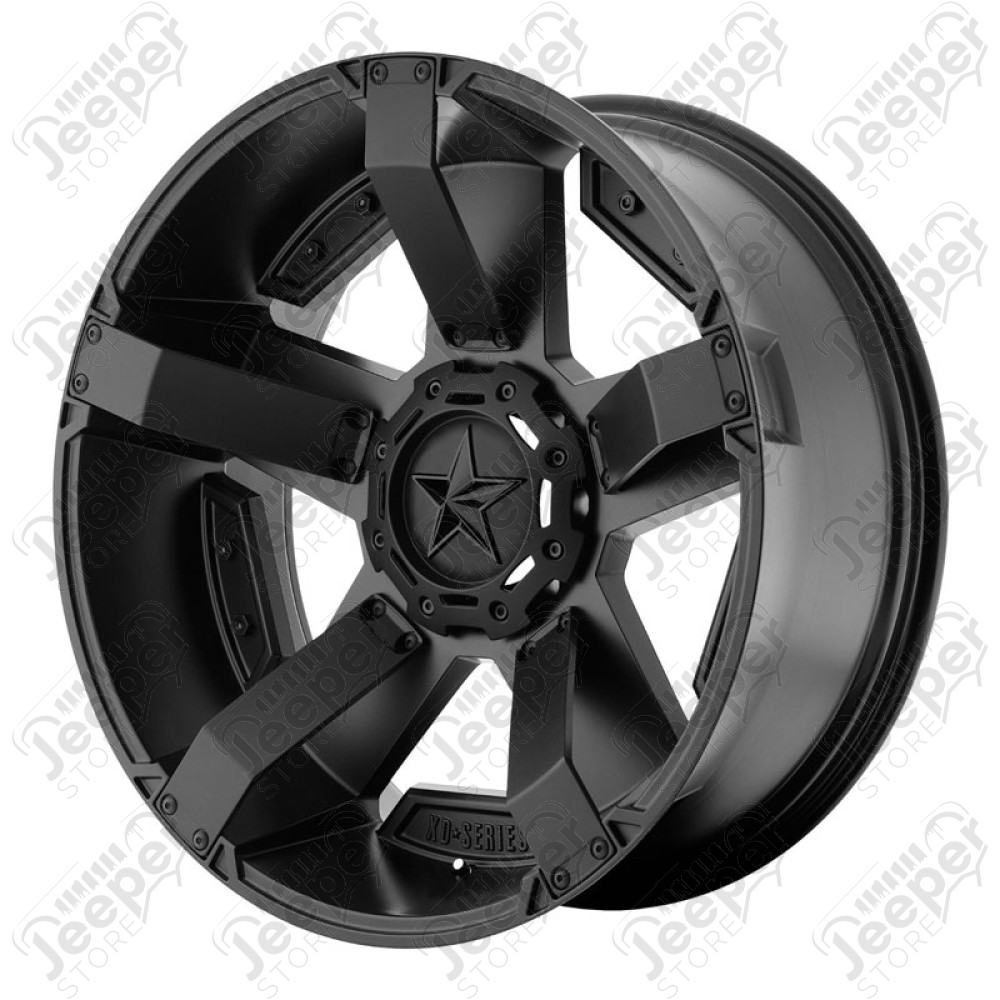 Jante alu KMC 811 (noir) 8x17 - 5x114.3 - ET: +35