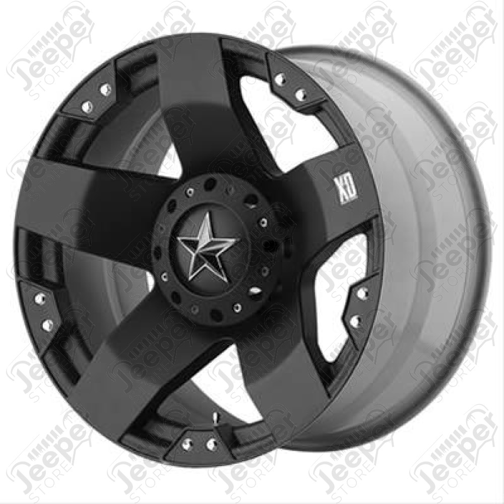 Jante aluminium noir mat RockStar XD822 Monster 2 9x18 / 5x127 / ET: 0 - Jante alu 4x4 18 pouces