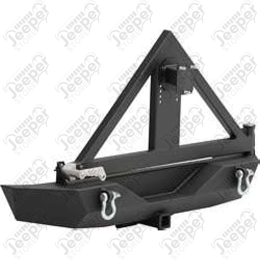 Pare chocs arrière XRC SmittyBilt avec emplacement pour roue de secours - Jeep Wrangler JK - SB76622