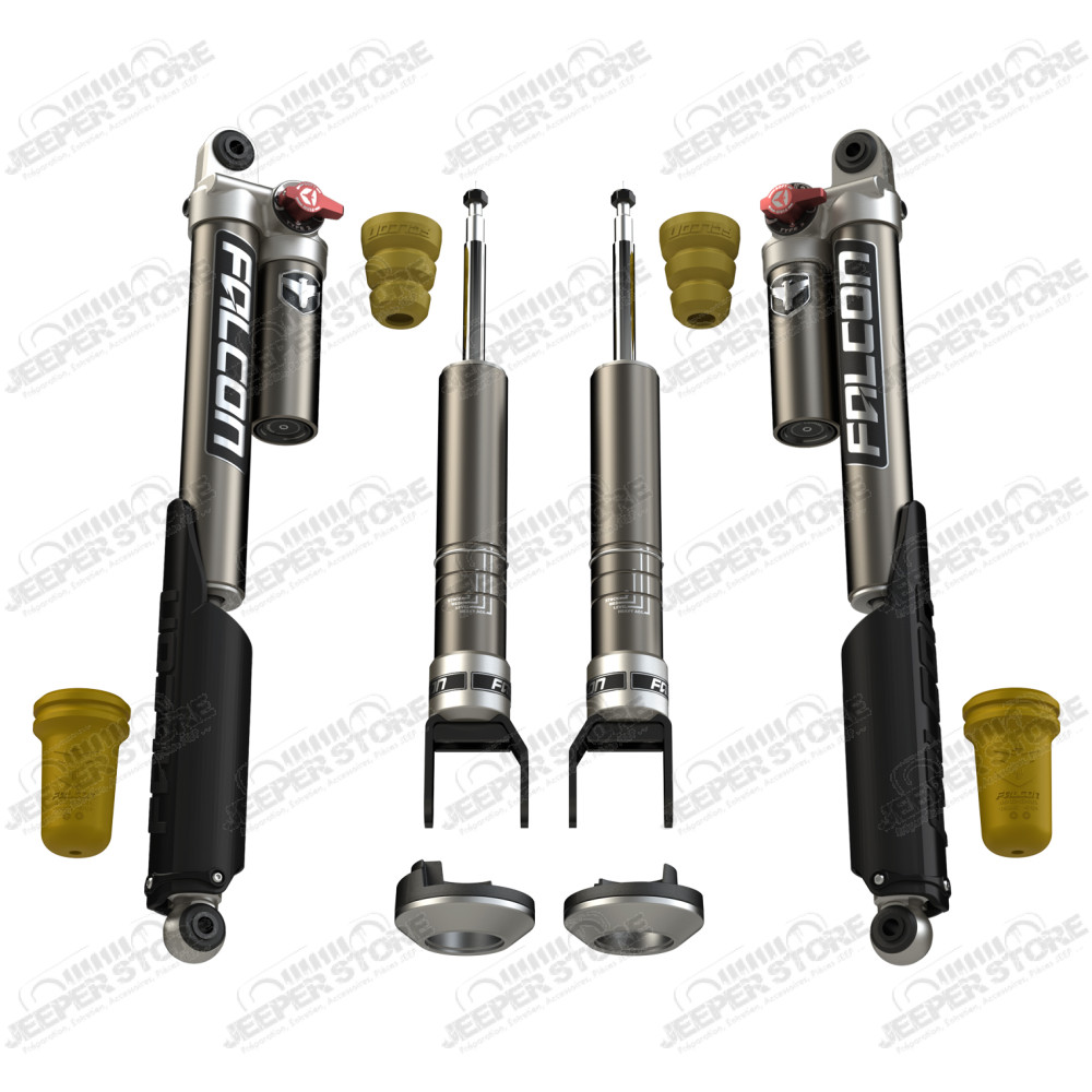 2009+ Dodge/Ram 1500/Classic: Falcon 2.25” Sport Tow/Haul Shock Leveling System 