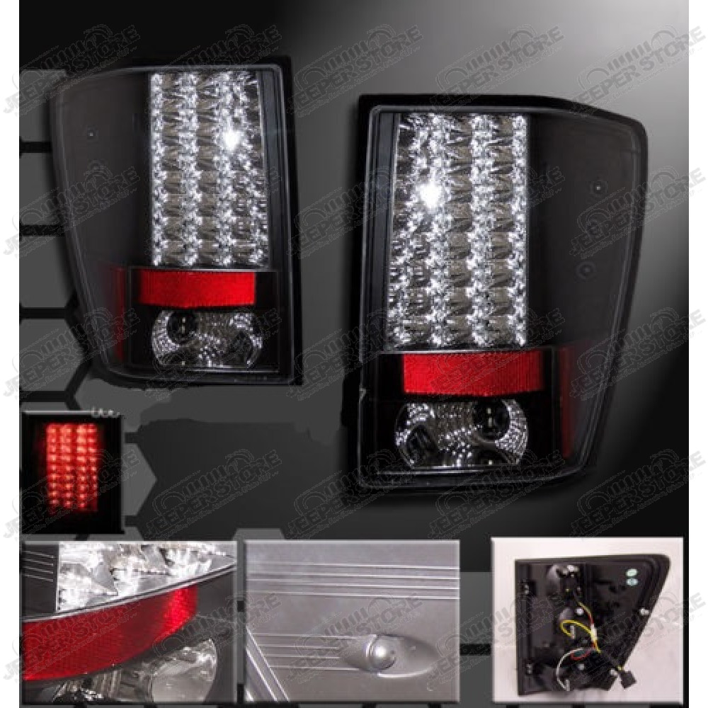 Kit de 2 feux arrière Tuning LED pour Jeep Grand Cherokee WH, WK