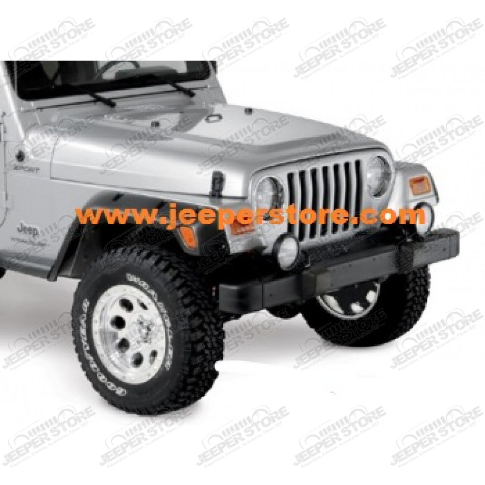 Embout de pare chocs avant droit (pour modèle US) - Jeep Wrangler TJ - 55155756AA