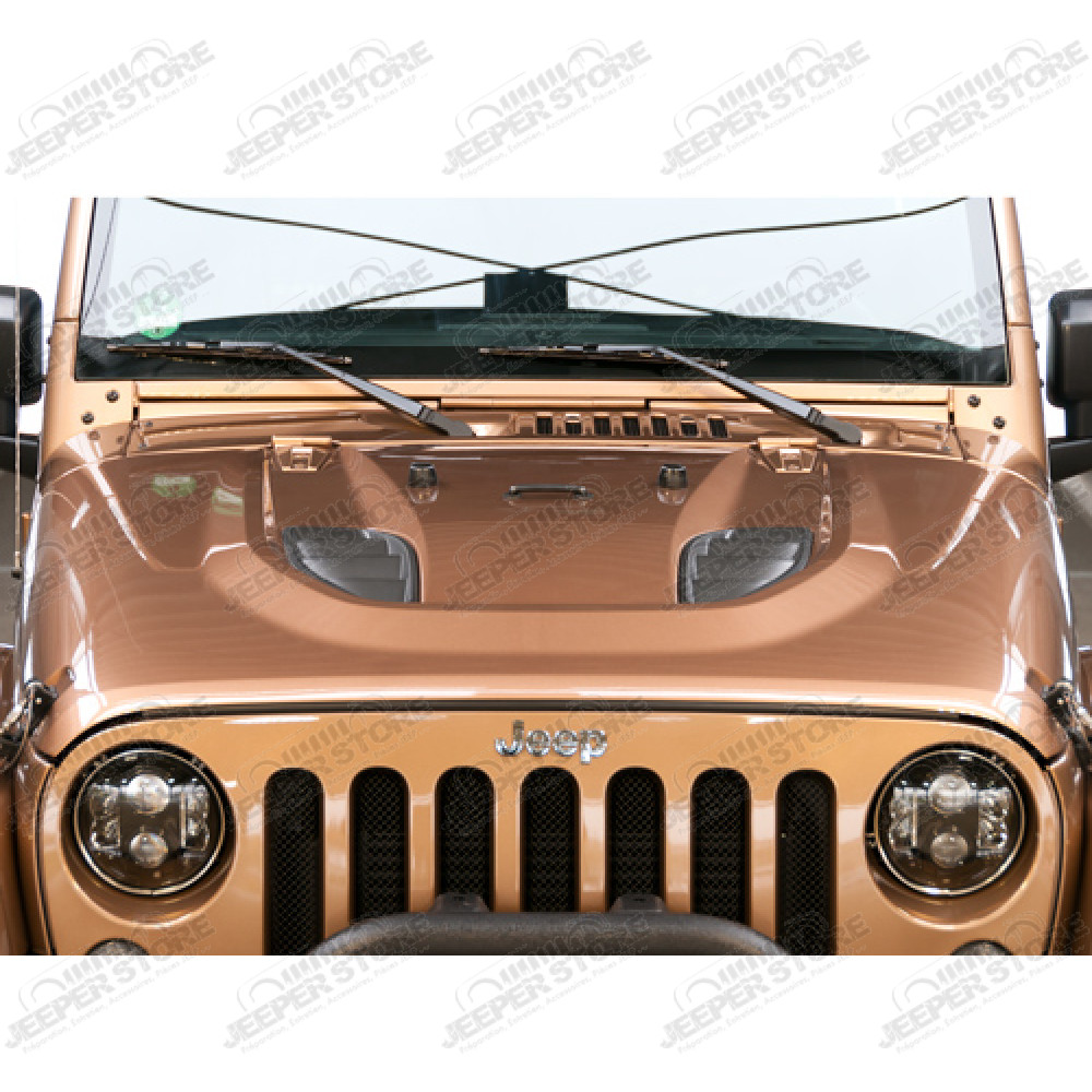 Capot moteur type 10eme anniversaire Rubicon à peindre pour Jeep Wrangler JK - 0845.22 / SB76400 / EXT-91116