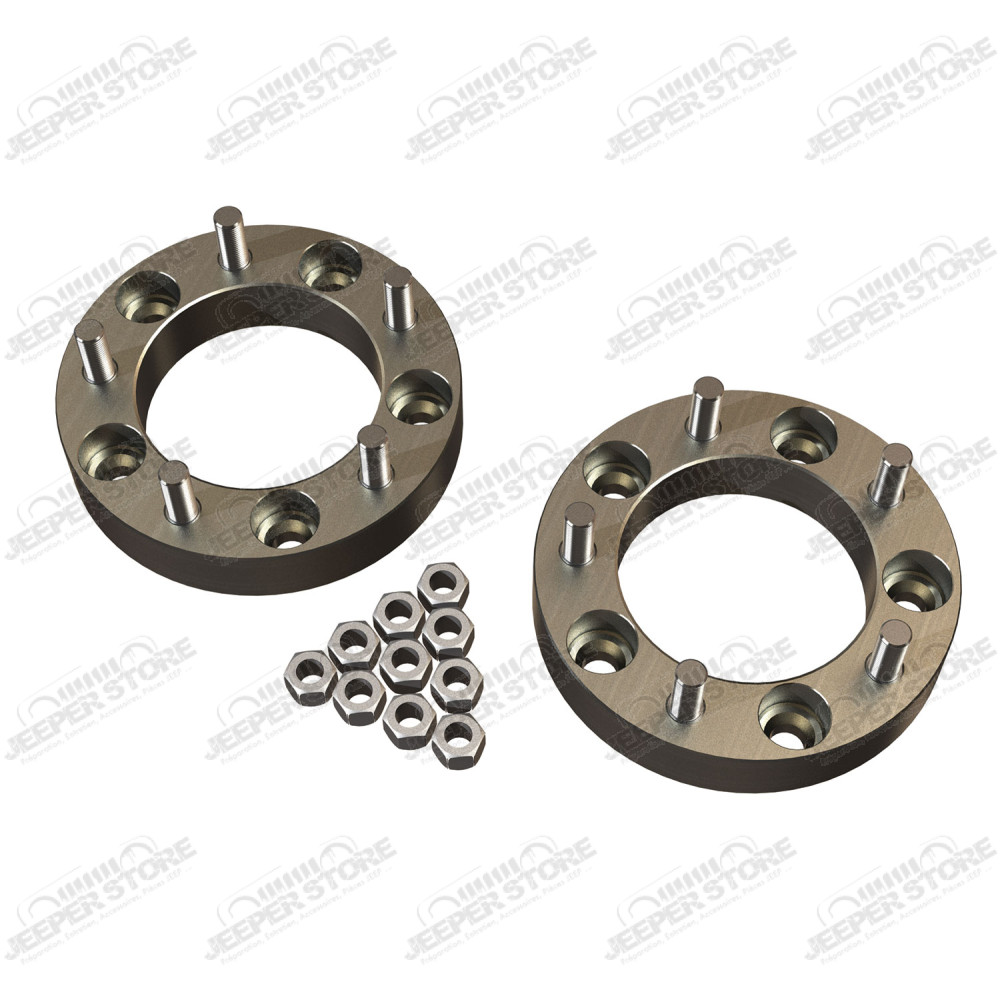 TJ: 1.25” Wheel Offset Adapter Pair – 5x4.5” to 5x4.5”