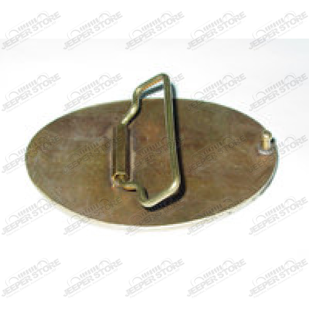 Boucle de ceinture JEEP en métal (taille: 8.5cm x 6cm)