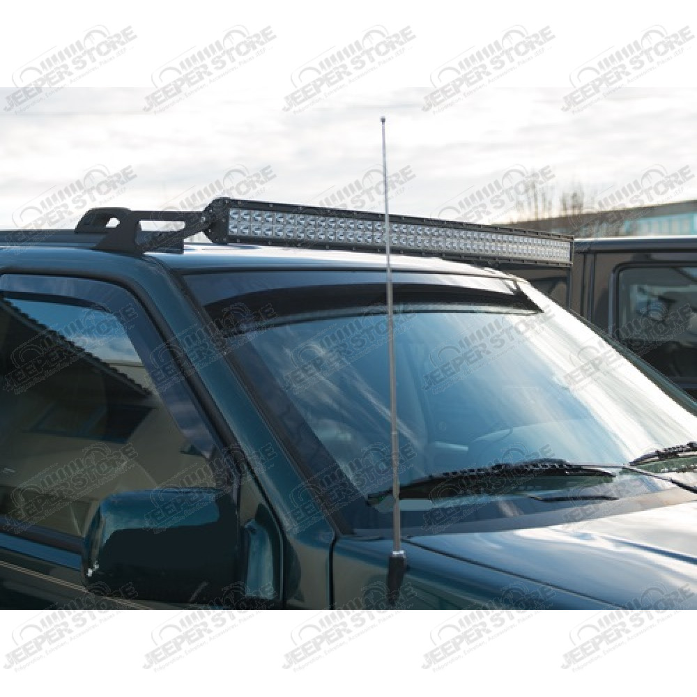 Support noir pour barre de LED Jeep Grand Cherokee ZJ, ZG