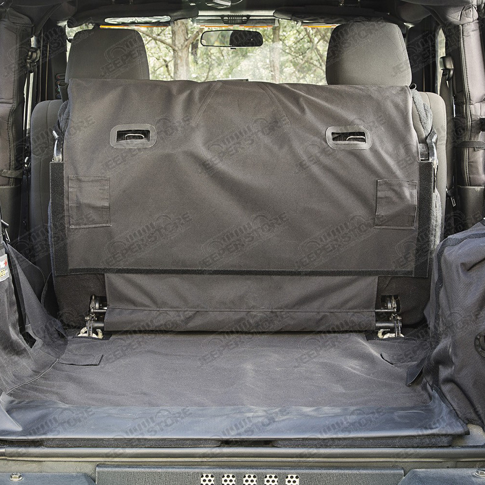 Protections de coffre et banquette arrière (sans caisson audio) Jeep Wrangler JK 2 portes