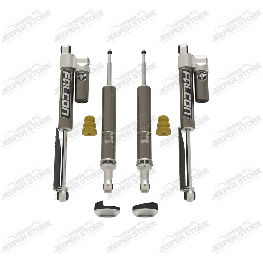 2015+ Toyota Hilux: Falcon 2.25” Sport Shock Leveling System 