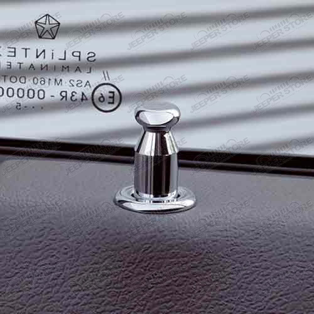 Kit de boutons de fermeture de porte en acier inox pour Jeep Grand Cherokee WH, WK