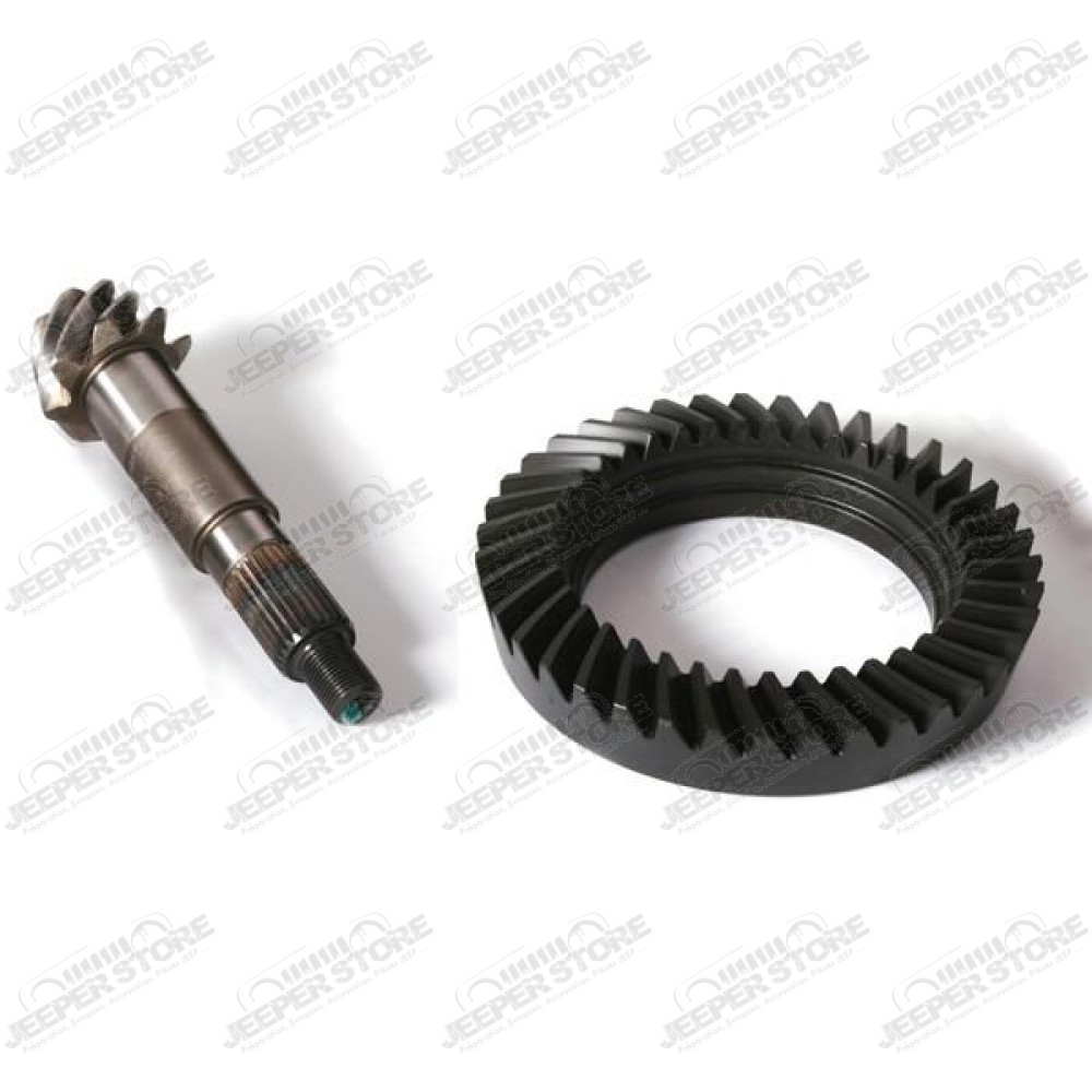Ring and Pinion, 3.73 Ratio, Reverse; 48-91 Willys/Jeep, for Dana 44