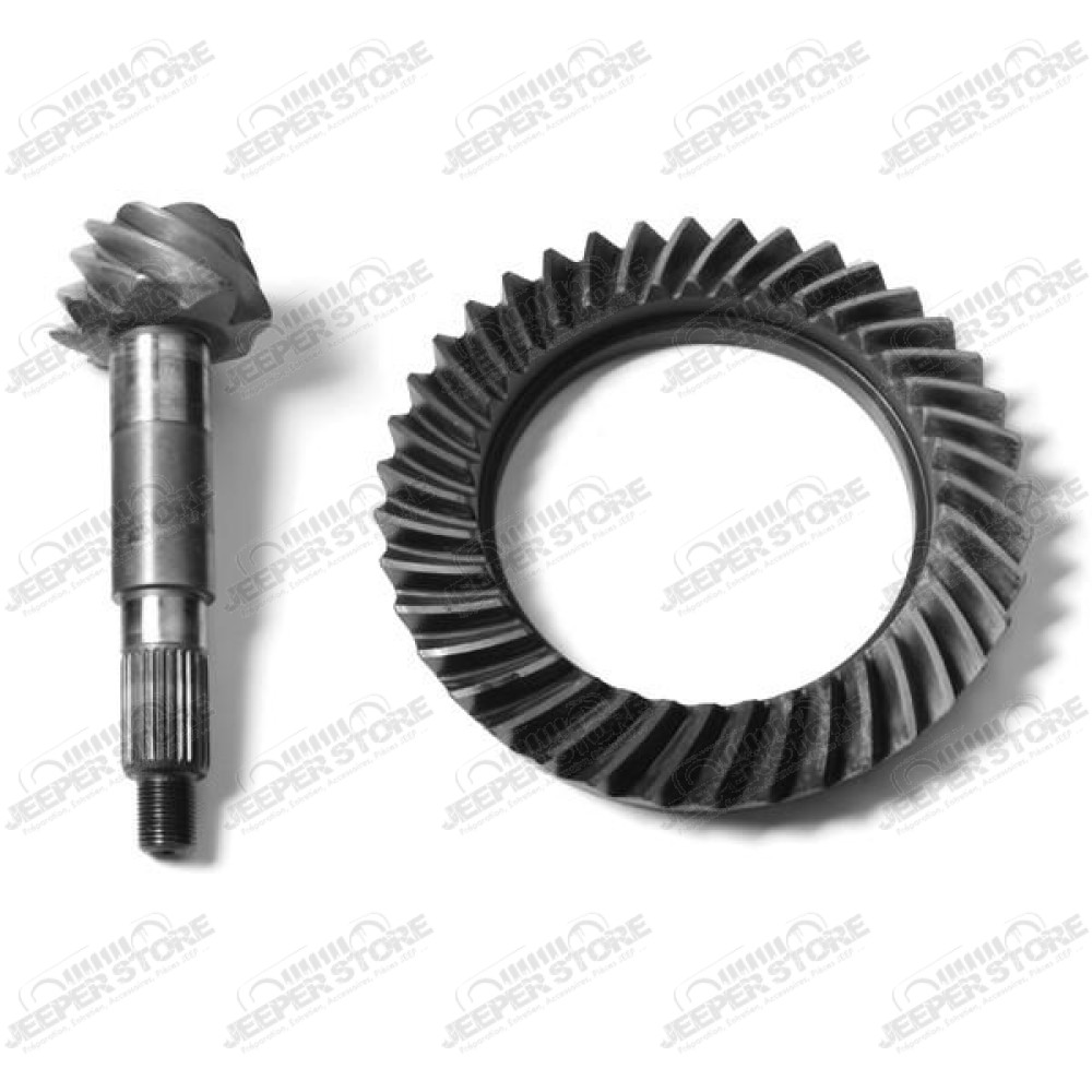 Ring and Pinion, 4.09 Ratio; 48-91 Willys/Jeep, for Dana 44