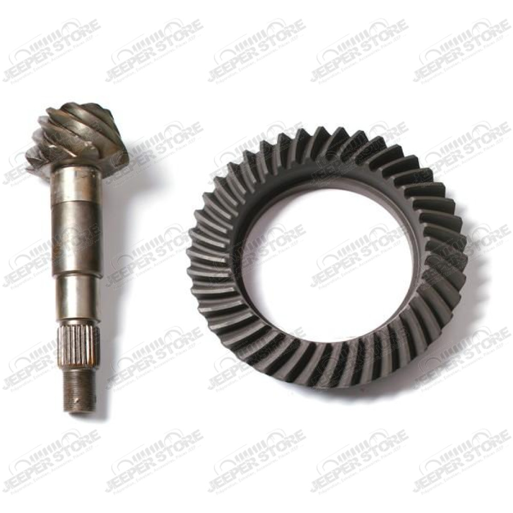 Ring and Pinion, 4.10 Ratio, Rear; 84-06 Jeep YJ/TJ/XJ, for Dana 35