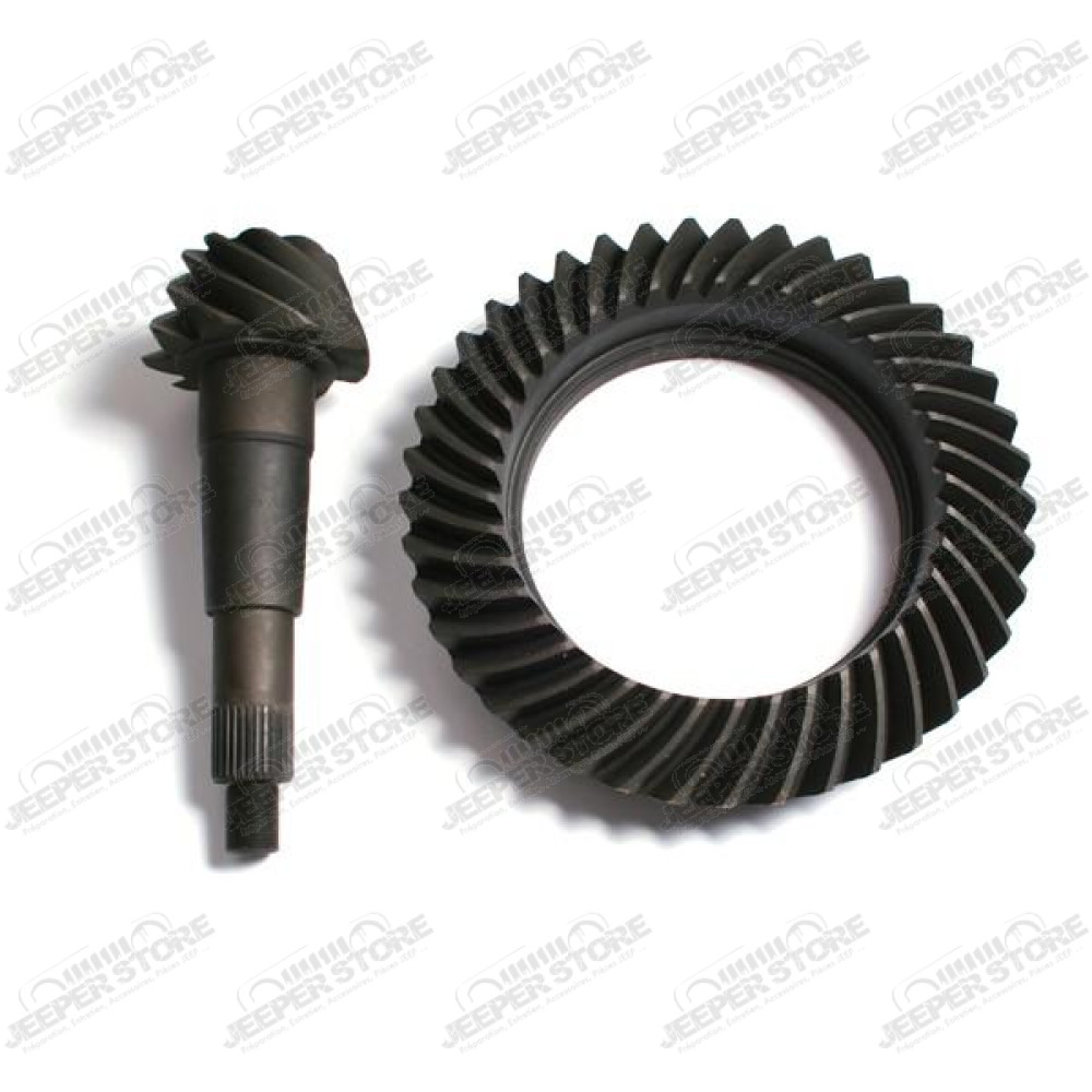 Ring and Pinion, 4.56 Ratio, Short; 93-97 F150/F250, 10.25 Inch Axles