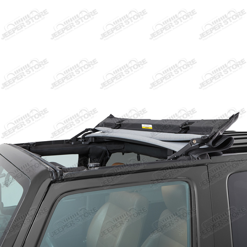 Bache Sunrider pour Hard Top - Couleur: Black Diamond - Jeep Wrangler JK (2 et 4 portes) - 52450-35 / 52453-35