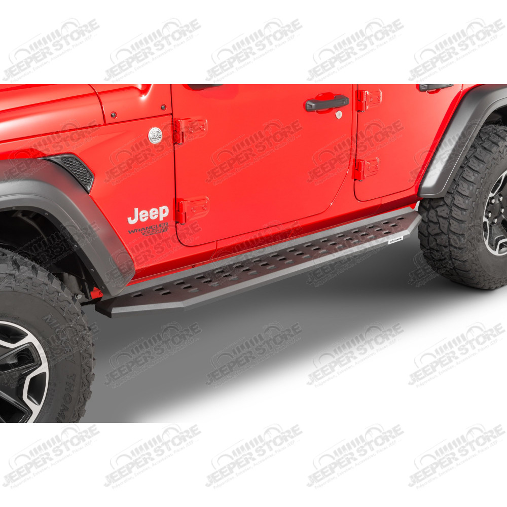 Kit de marchepieds noir - Jeep Wrangler JL Unlimited (4 portes) - GR69450673T