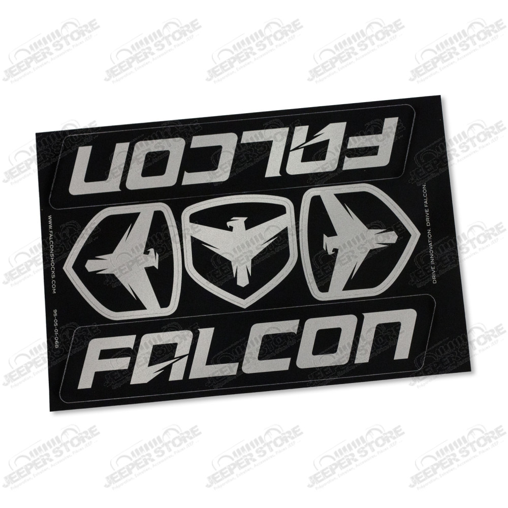 Falcon Performance Shocks Sticker Sheet - 6" X 8"