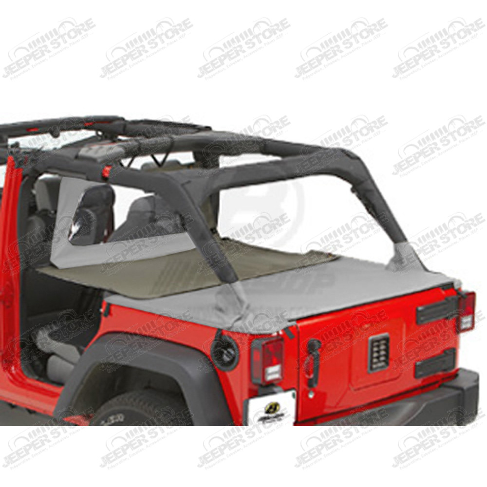Extension couverture de plateau de chargement "Duster" Couleur Khaki Diamond - Jeep Wrangler JK Unlimited - 90034-36
