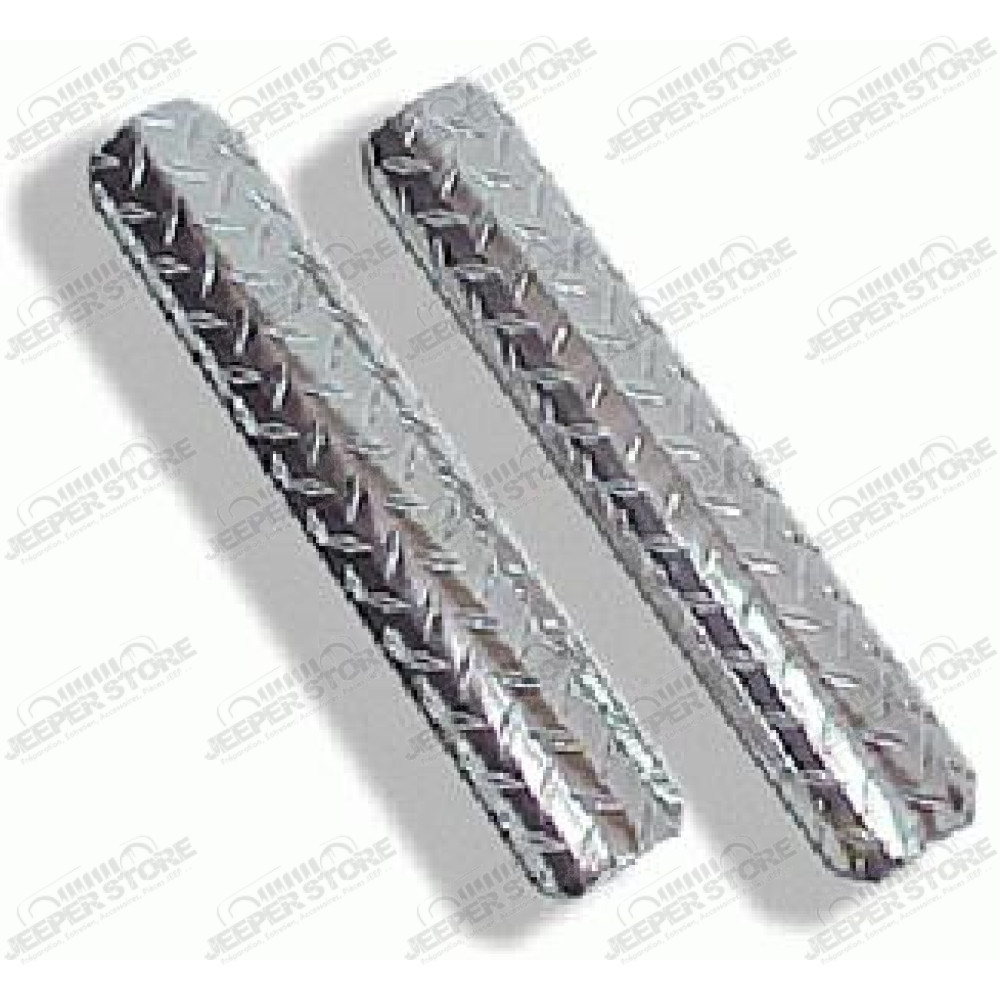 Kit enjoliveurs en aluminium universel pour barre latérale (marchepieds) - WAR718