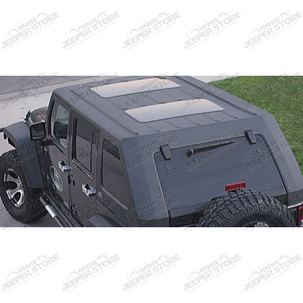 Hard Top Fast Back, 2 toits ouvrants et avec essuie glace Jeep Wrangler JK (4 portes)