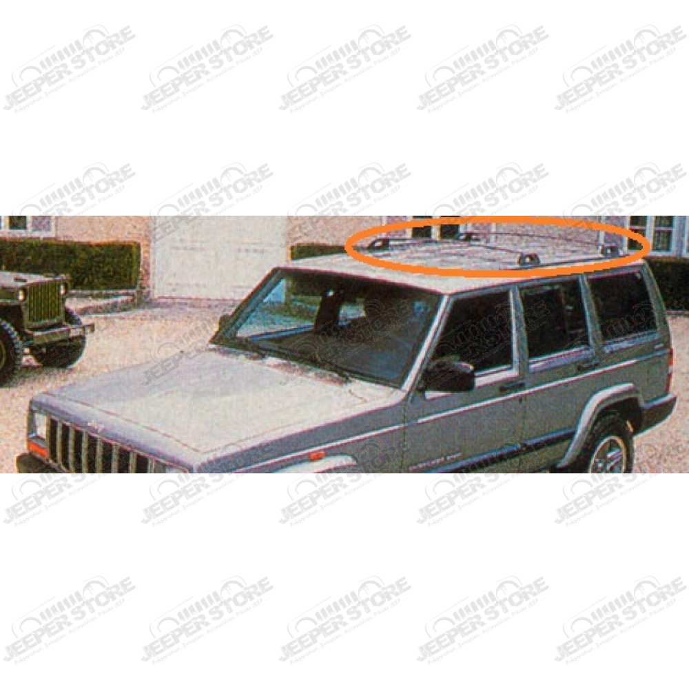 Occasion: Kit de 2 barres de toit (transversales) pour Jeep Cherokee XJ