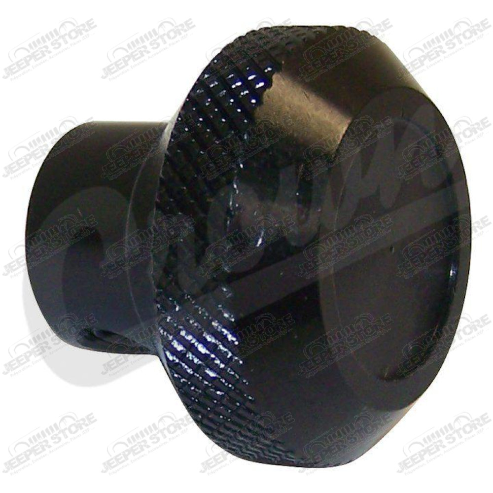 Wiper/Heater Switch Knob (Black Aluminum)