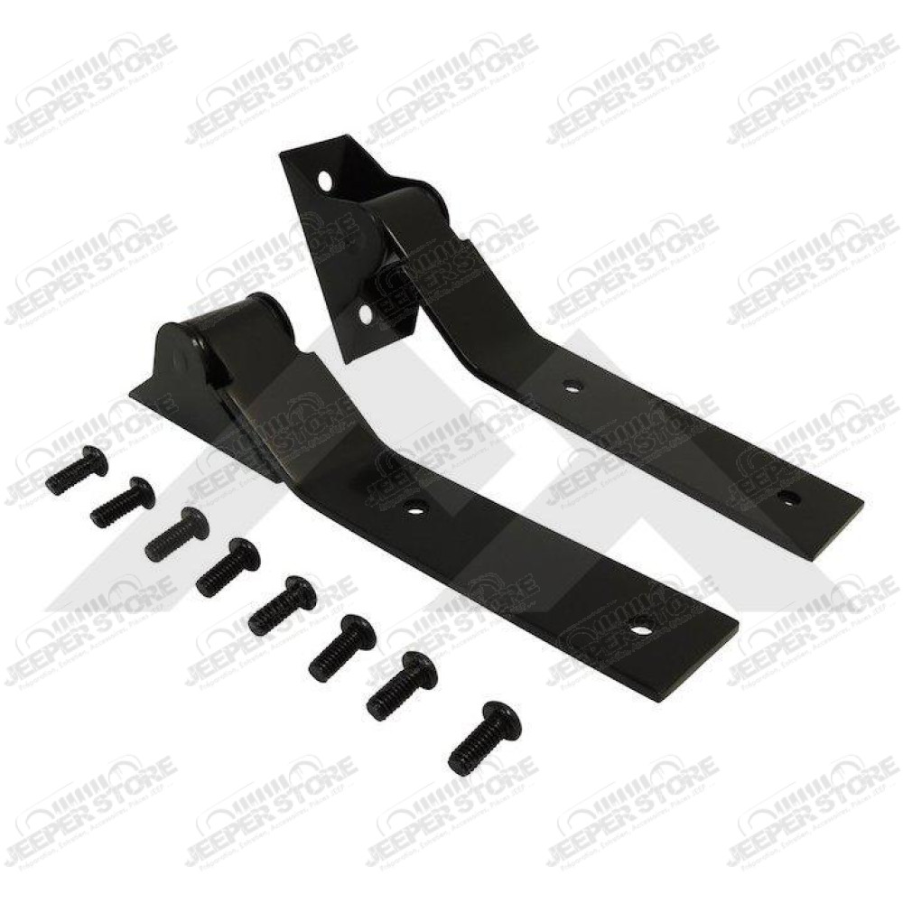Tailgate Hinges (Black Stainless)