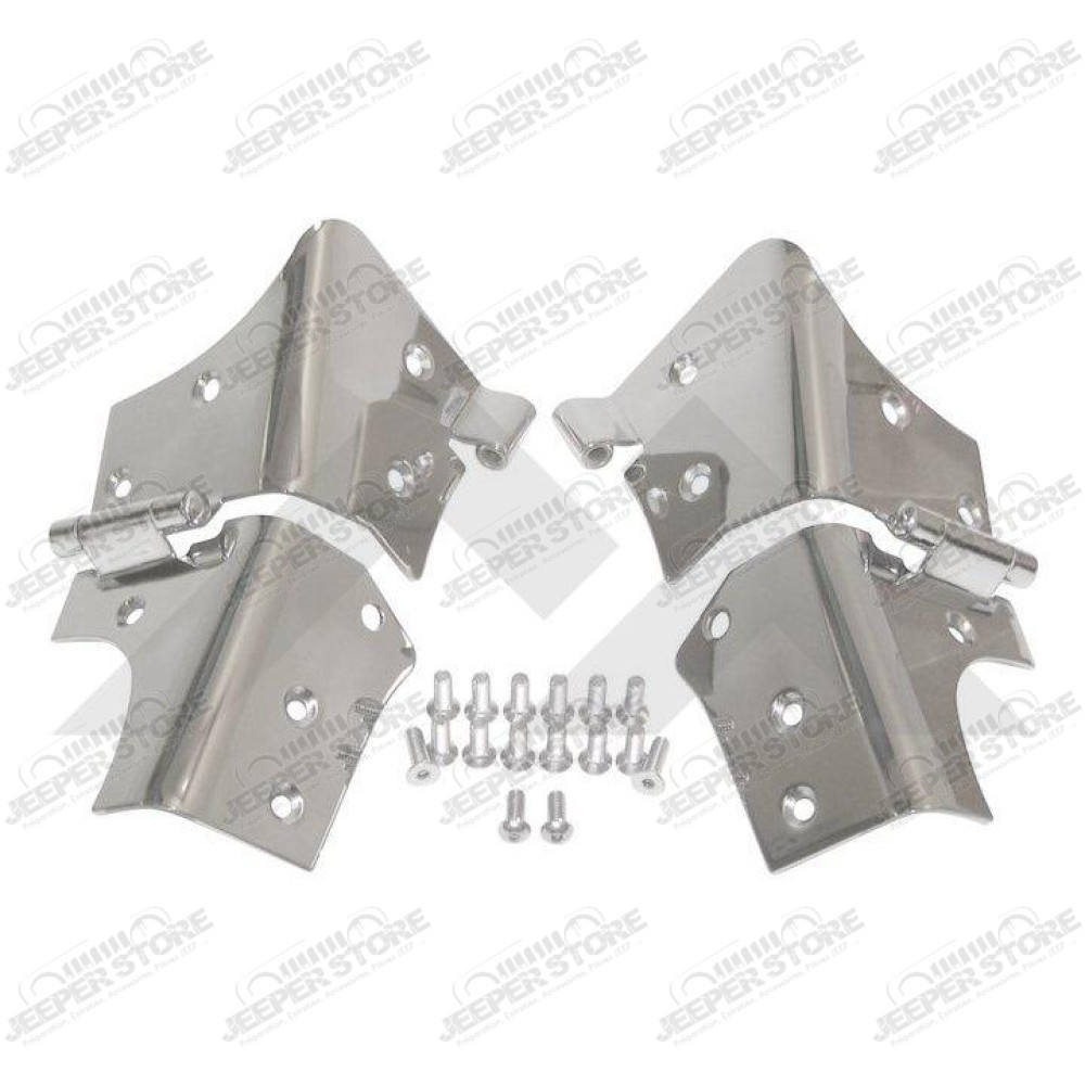 Windshield Hinges (Stainless)
