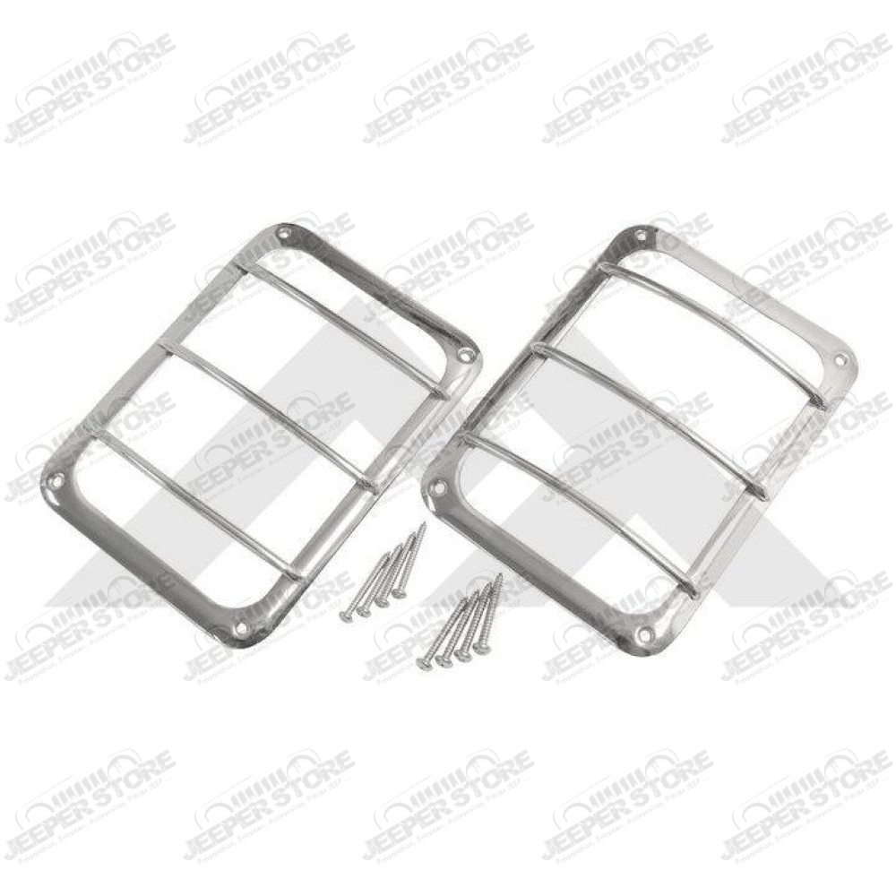 Tail Lamp Guard Set (Stainless)