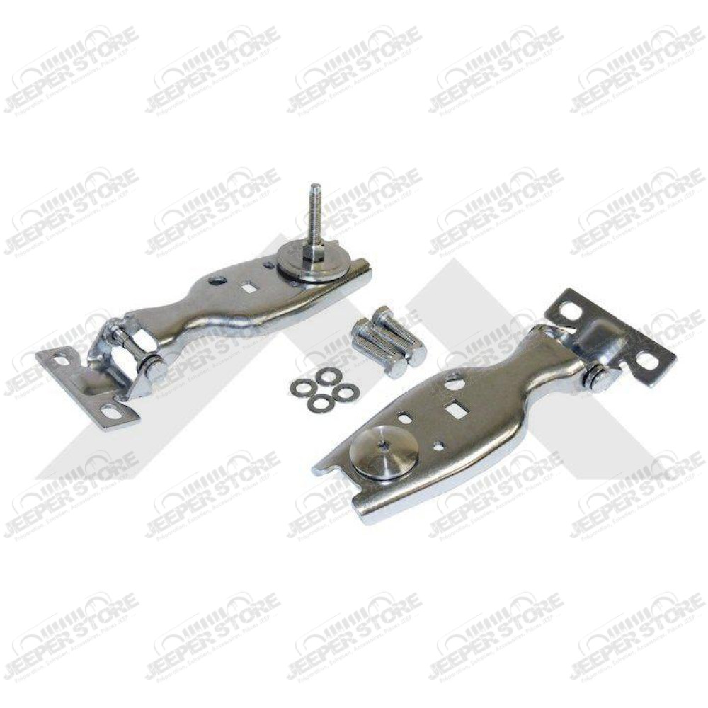 Liftgate Glass Hinge Kit (Stainless)
